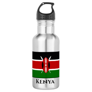 Bouteille D'eau Drapeau du Kenya