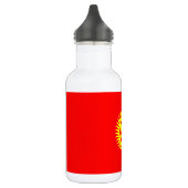 Bouteille D'eau Drapeau du Kirghizistan (Gauche)