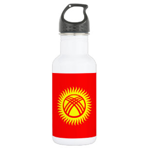 Bouteille D'eau Drapeau du Kirghizistan