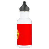 Bouteille D'eau Drapeau du Kirghizistan (Droite)