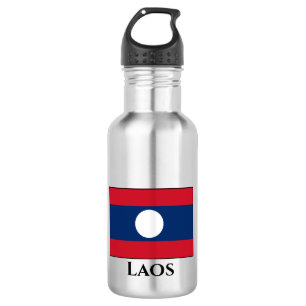 Bouteille D'eau Drapeau du Laos