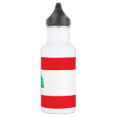 Bouteille D'eau Drapeau du Liban (Droite)