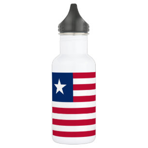 Bouteille D'eau Drapeau du Liberia