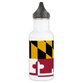 Bouteille D'eau Drapeau du Maryland (Gauche)