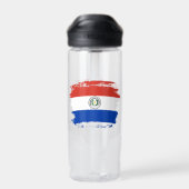 Bouteille D'eau Drapeau du Paraguay (Arrière)