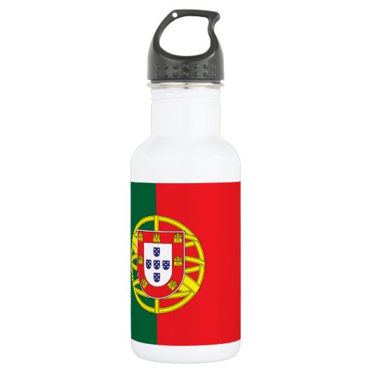 Bouteille D'eau Drapeau du Portugal (Devant)