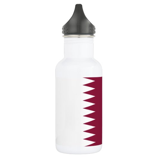 Bouteille D'eau Drapeau du Qatar (Gauche)