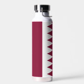 Bouteille D'eau Drapeau du Qatar (Gauche)