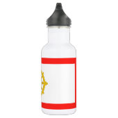 Bouteille D'eau Drapeau du royaume de Sikkim (Droite)