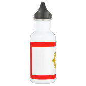 Bouteille D'eau Drapeau du Royaume du Sikkim (Gauche)