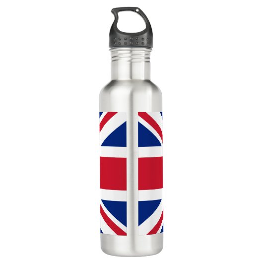 Bouteille D'eau Drapeau du Royaume-Uni (Dos)