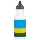 Bouteille D'eau Drapeau du Rwanda (Gauche)