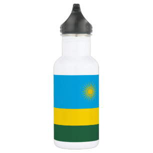 Bouteille D'eau Drapeau du Rwanda