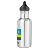 Bouteille D'eau Drapeau du Rwanda (Droite)
