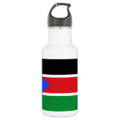 Bouteille D'eau Drapeau du Soudan du Sud (Devant)