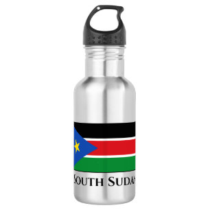 Bouteille D'eau Drapeau du Soudan du Sud