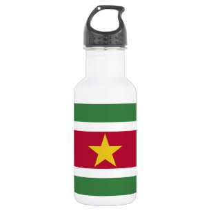 Bouteille D'eau Drapeau du Suriname