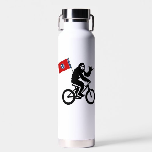 Bouteille D'eau Drapeau du Tennessee de Bigfoot Cycling (Avant)