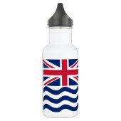 Bouteille D'eau Drapeau du Territoire britannique de l'océan Indie (Gauche)