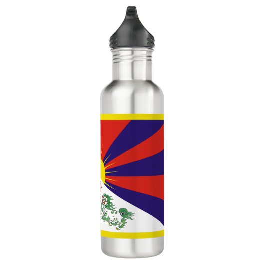 Bouteille D'eau Drapeau du Tibet libre (Droite)