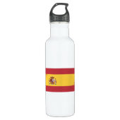 Bouteille D'eau Drapeau Espagne (Devant)