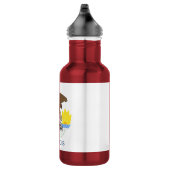 Bouteille D'eau Drapeau et sceau de l'Illinois (Droite)
