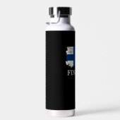 Bouteille D'eau Drapeau Finlande (Plage)