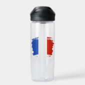 Bouteille D'eau drapeau français (Arrière)