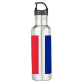 Bouteille D'eau Drapeau français (France) (Dos)