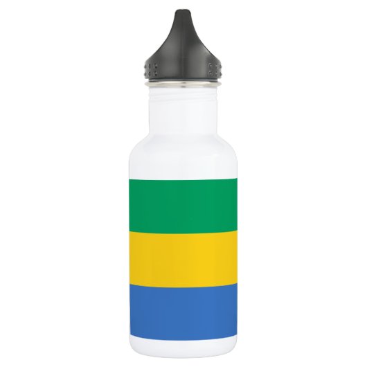 Bouteille D'eau Drapeau Gabon (Gauche)