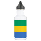 Bouteille D'eau Drapeau Gabon (Droite)