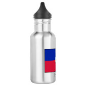 Bouteille D'eau Drapeau Haïti (Haïti) (Gauche)
