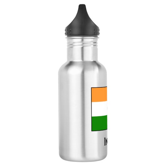 Bouteille D'eau Drapeau indien (Gauche)