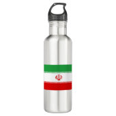 Bouteille D'eau Drapeau Iran (Devant)
