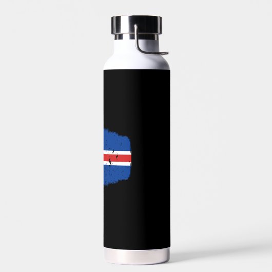 Bouteille D'eau Drapeau Islande (Gauche)