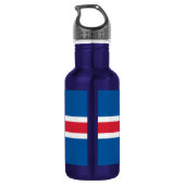 Bouteille D'eau Drapeau Islande Liberty Bottle (Dos)