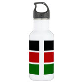 Bouteille D'eau Drapeau Kenya Liberty Bottle (Dos)