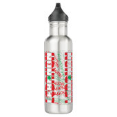 Bouteille D'eau Drapeau Liban magnifique patriotique (Droite)