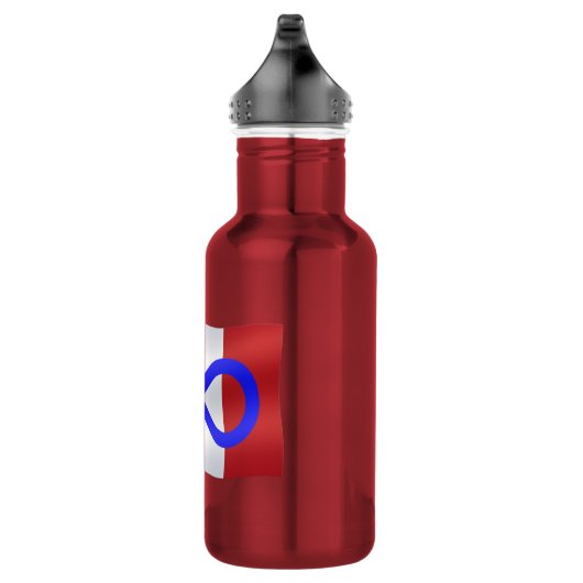 Bouteille D'eau Drapeau Metis Art Canadien Metis (Droite)