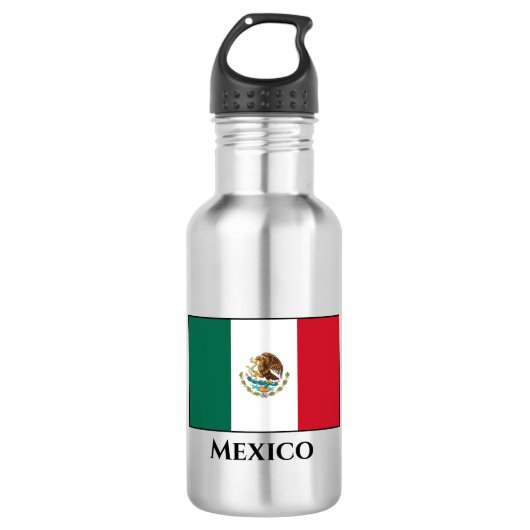 Bouteille D'eau Drapeau mexicain (Devant)
