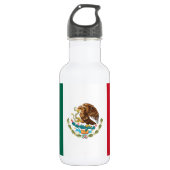 Bouteille D'eau Drapeau mexicain (Devant)