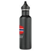 Bouteille D'eau Drapeau norvégien (Droite)
