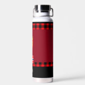 Bouteille D'eau Drapeau Norvégien Rustique Vacuum Isolé (Arrière)