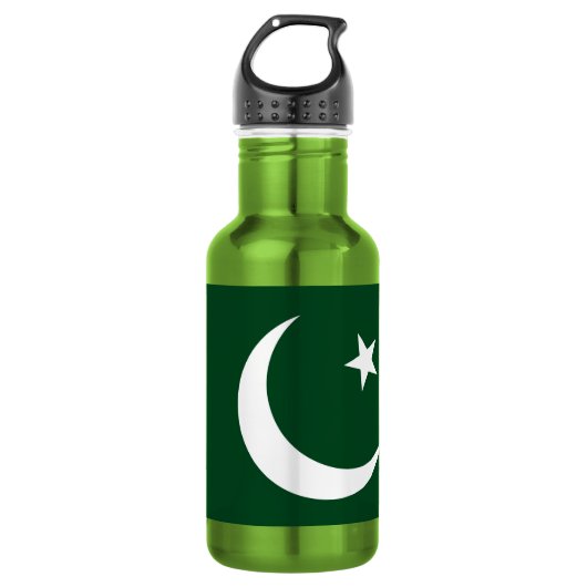 Bouteille D'eau Drapeau pakistanais Liberty Bottle (Devant)