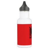 Bouteille D'eau Drapeau patriotique albanais (Gauche)