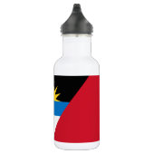 Bouteille D'eau Drapeau patriotique d'Antigua-et-Barbuda (Droite)