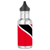 Bouteille D'eau Drapeau personnalisé de Trinité-et-Tobago (Gauche)
