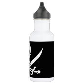 Bouteille D'eau Drapeau pirate crâne épées croisées (Droite)