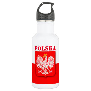 Bouteille D'eau Drapeau Polska Patriotic Football Soccer