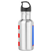 Bouteille D'eau Drapeau portoricain (Porto Rico) (Dos)